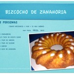 Bizcocho de zanahoria