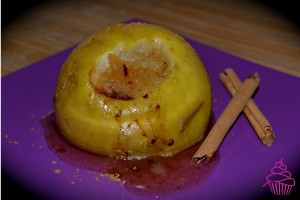 Manzana asada