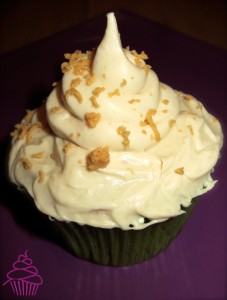 Cupcake de turrón