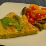 Tortilla de patatas fritas